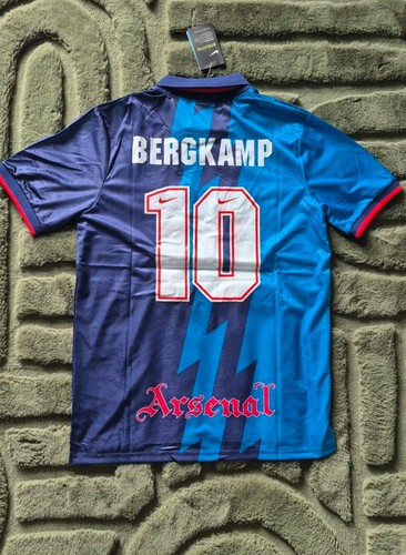 Retro blue football shirt - blue,