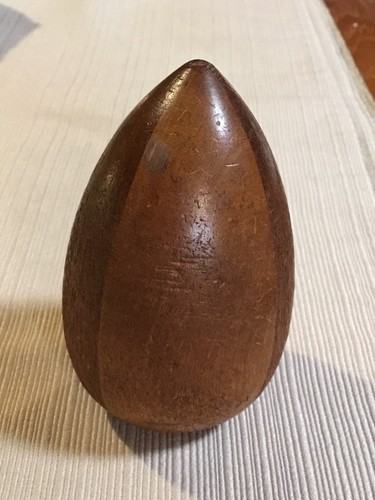 Vintage wooden darning - wooden, egg