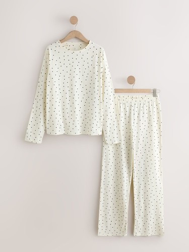 Next white with spots long - next,
