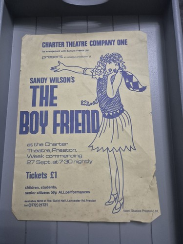 Theatre poster flyer - poster,