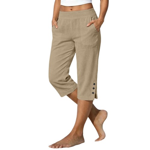 Women cotton linen - cotton, buttons
