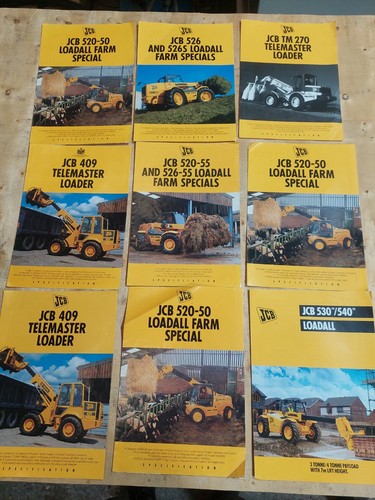 Jcb sales brochures - jcb,