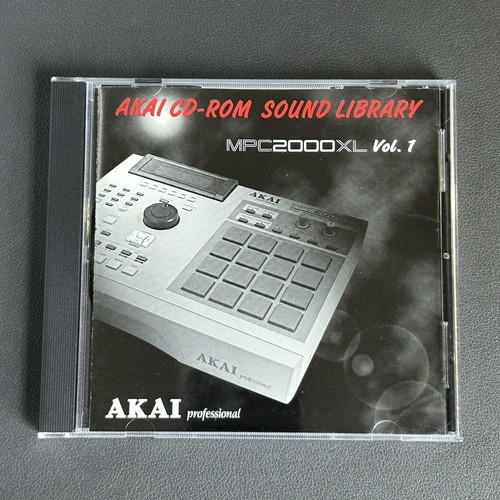 Akai rom sound library - akai, cd-rom