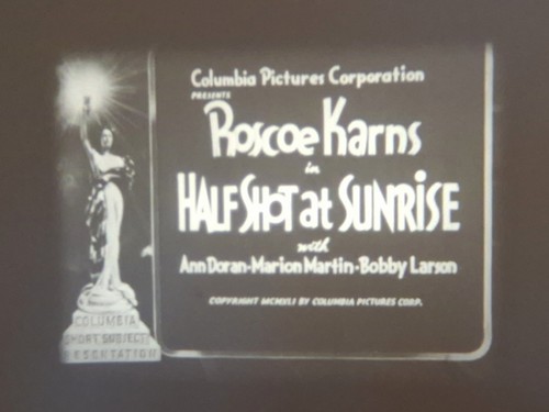 Half shot sunrise 1941 - half,