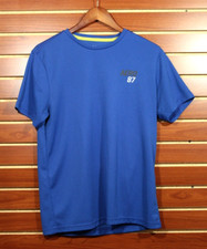 Men’s Aero 87 Active T-Shirt Royal Blue Running Crewneck, Medium Aeropostale