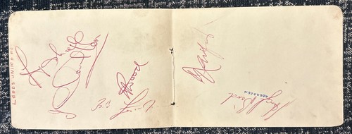 Signed 1950s leeds - 1950s, x6