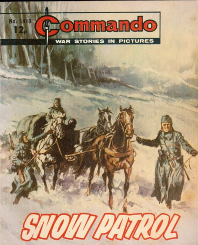 Commando comic 1419 snow - commando,