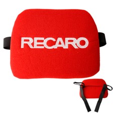 1pcs RECARO Red Headrest Tuning Pad for Head Rest Cushion Racing Bucket Seat