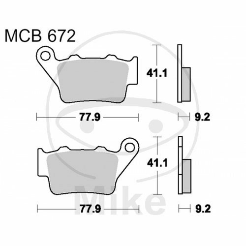 Brake pads sinter - sinter, trw