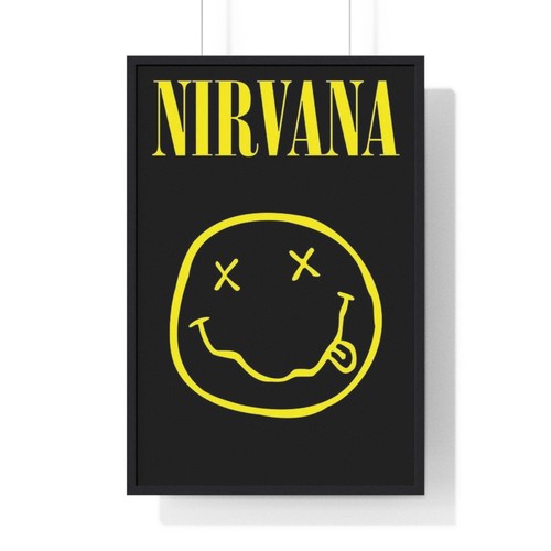 Nirvana smiley logo official - nirvana,