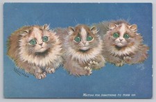 Louis Wain Cats Waiting For