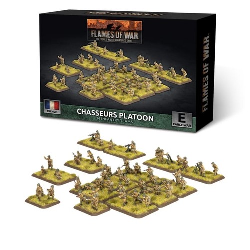 French chasseurs platoon - french,
