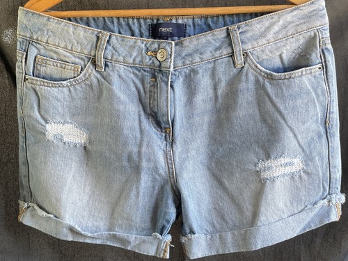 Women blue denim - shorts, uk