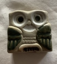 Studio Pottery Signed Owl