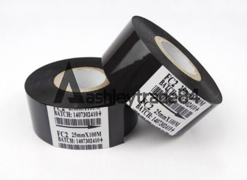 Black hot stamp - stamp, ribbon