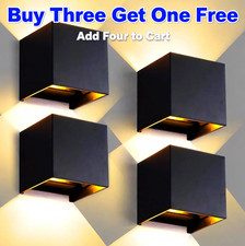 Cube LED Wall Lights Up Down
