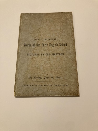 Antique 1907 christies - 1907,