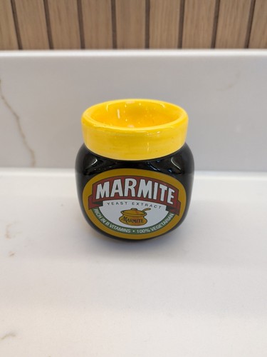 Marmite ceramic egg cup never - ceramic,