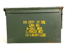 Ammo Box – 50 Cal – Olive Green – Grade 1
