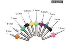 10 Piece PCB Carbide Micro