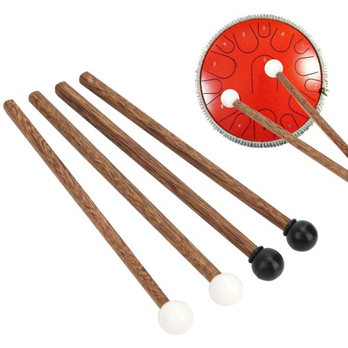 4pc steel tongue drum mallet - steel,