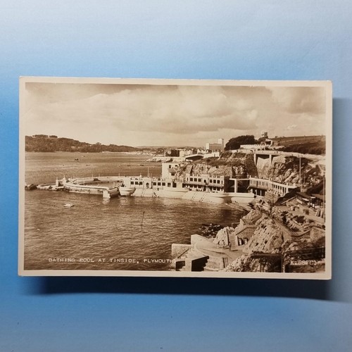 Plymouth postcard c1930 real - plymouth,
