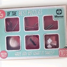 Mensa Puzzle Game Six Of The