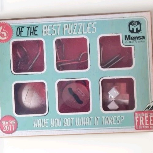Mensa puzzle game six the - mensa,