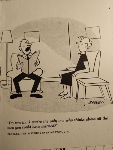 Sk149 ephemera cartoon think - sk149,