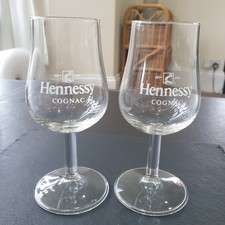 Hennessy cognac glasses pair - glasses,