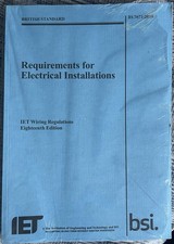 IET Wiring Regulations 18th