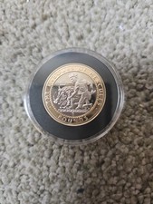 2020, Gibraltar £2 two pound coin, Hercules , The Erymanthian Boar. 
