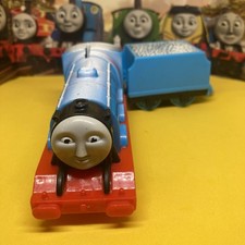 Thomas And Friends Snowy Gordon Motorised Train & Tender Trackmaster Working