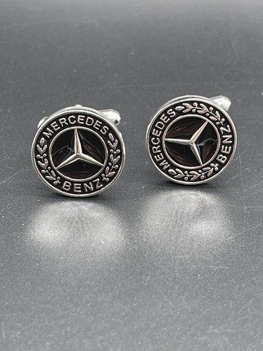 Mercedes logo cufflink - mercedes,