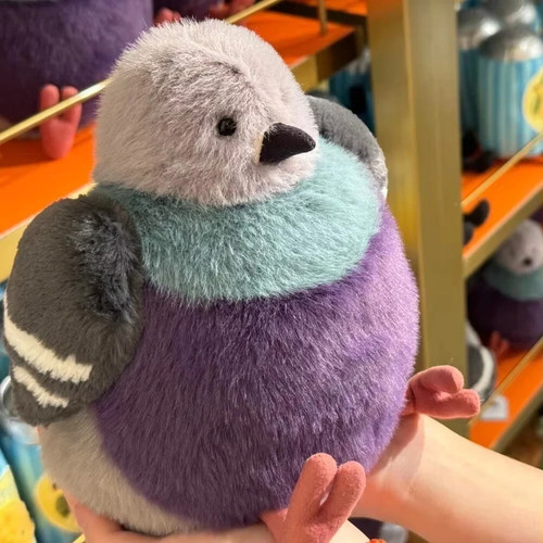 Cute fat pigeon - fat, plush