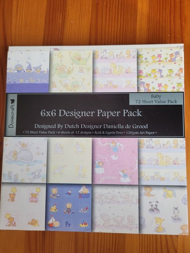 Dovecraft 6x6 paper pad - 6x6",
