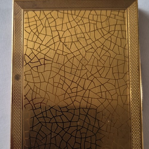 Vintage gold coloured - coloured, metal