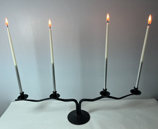VINTAGE WROUGHT IRON CANDLE