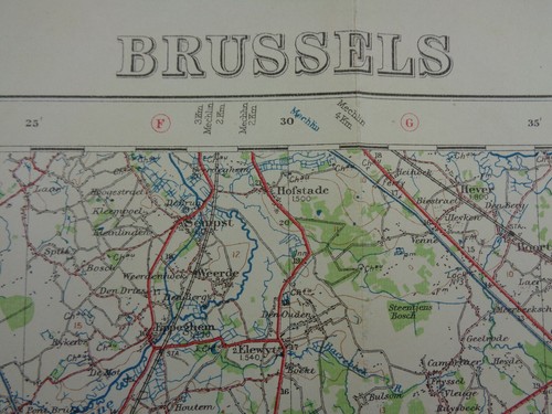 Ww1 era british - army, map