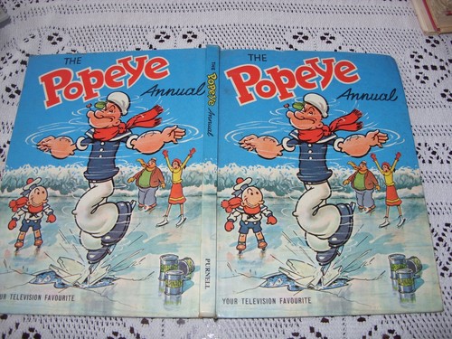 Hardback book the popeye - -,