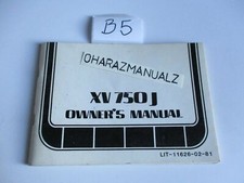 Yamaha XV750J Owners Owner