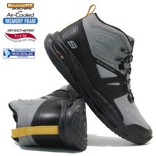 MENS SKECHERS WALKING HIKING MEMORY FOAM CASUAL ANKLE BOOTS SHOES TRAINERS SIZE