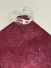 Elegant Silver Ring With Single Diamond In Twist Size Medium