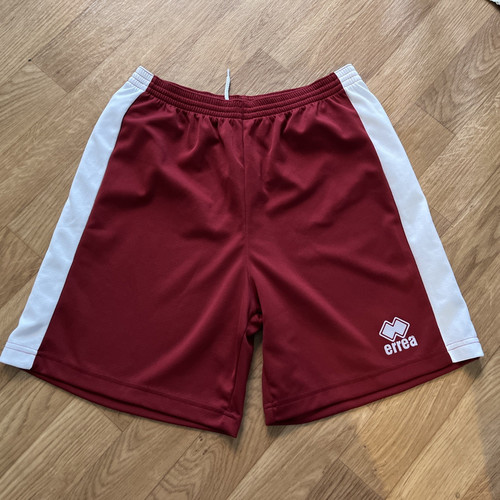 Errea burgundy sports shorts - errea,
