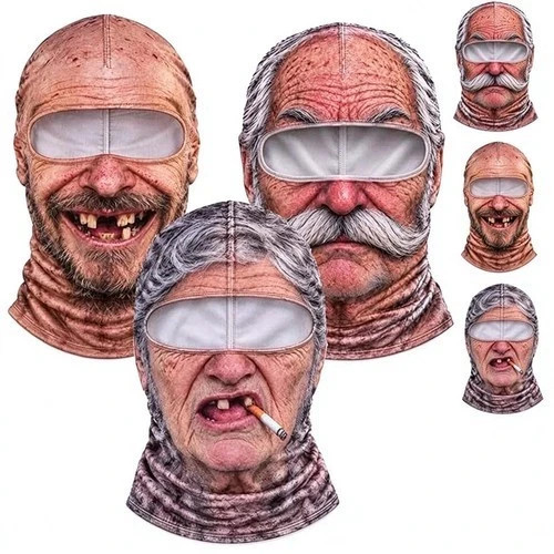 Funny face ski mask - funny,