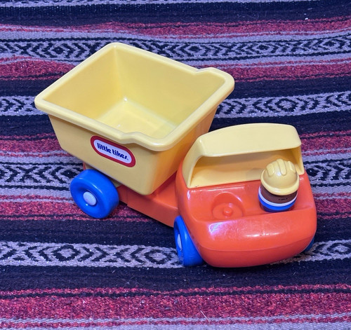 Vintage little tikes yellow - vintage,