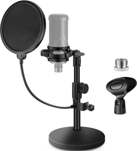Mic stand desk adjustable - mic,