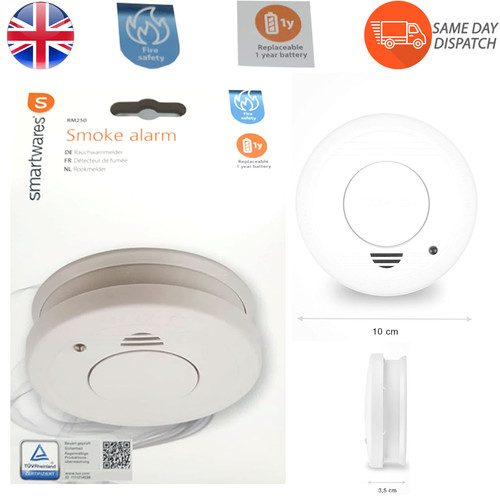 Home fire alarm battery smoke - home,