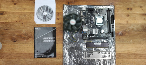 Asrock h310cm intel - asrock, i5-9400f