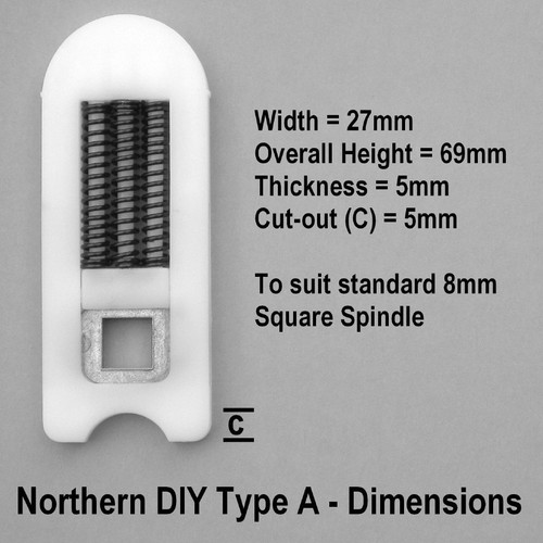Northern diy upvc door - door, handle